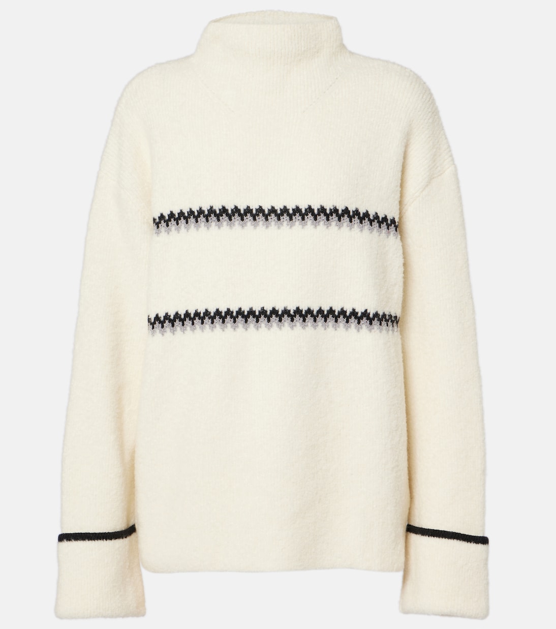 White Label Anne Fair Isle wool-blend sweater | Proenza Schouler