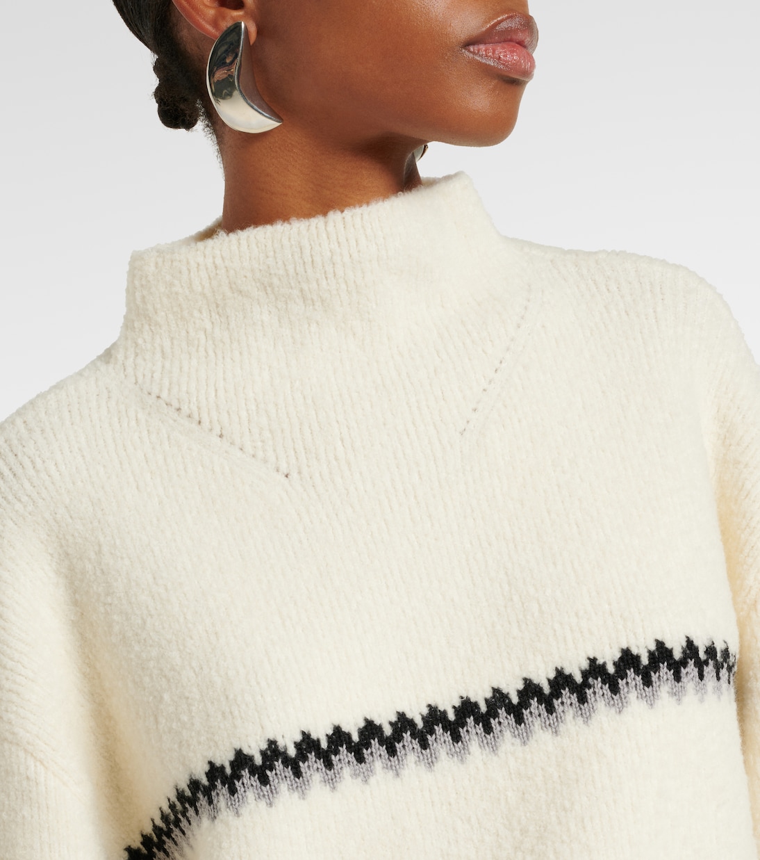 White Label Anne Fair Isle wool-blend sweater | Proenza Schouler