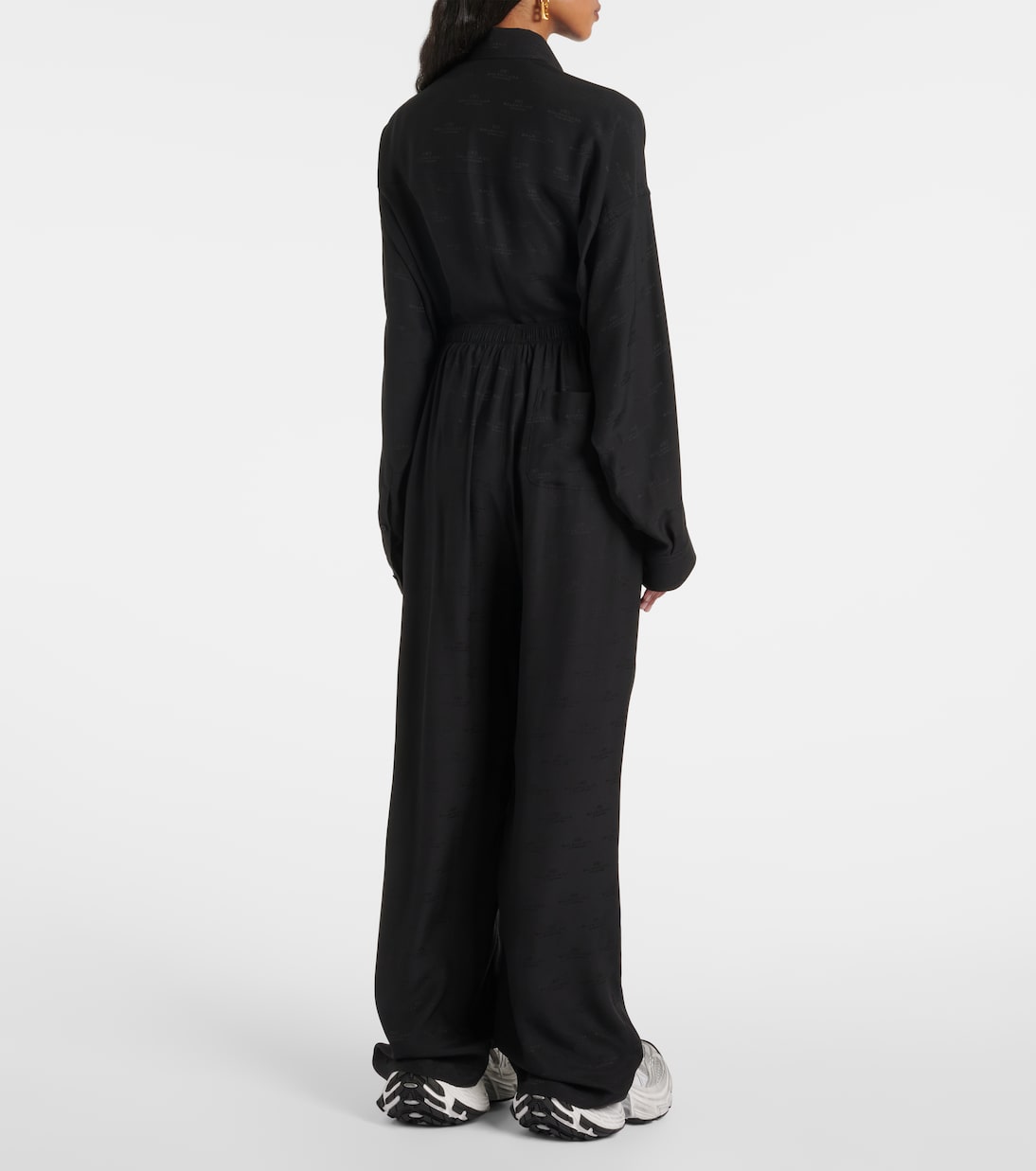 Pantalon de pyjama en soie | Balenciaga
