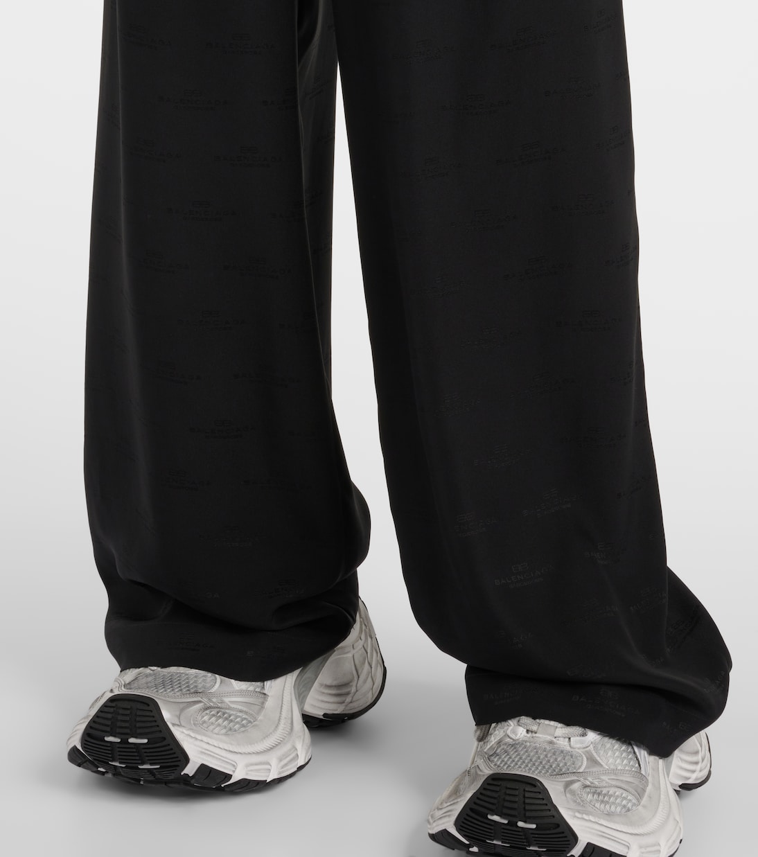 Pantalon de pyjama en soie | Balenciaga