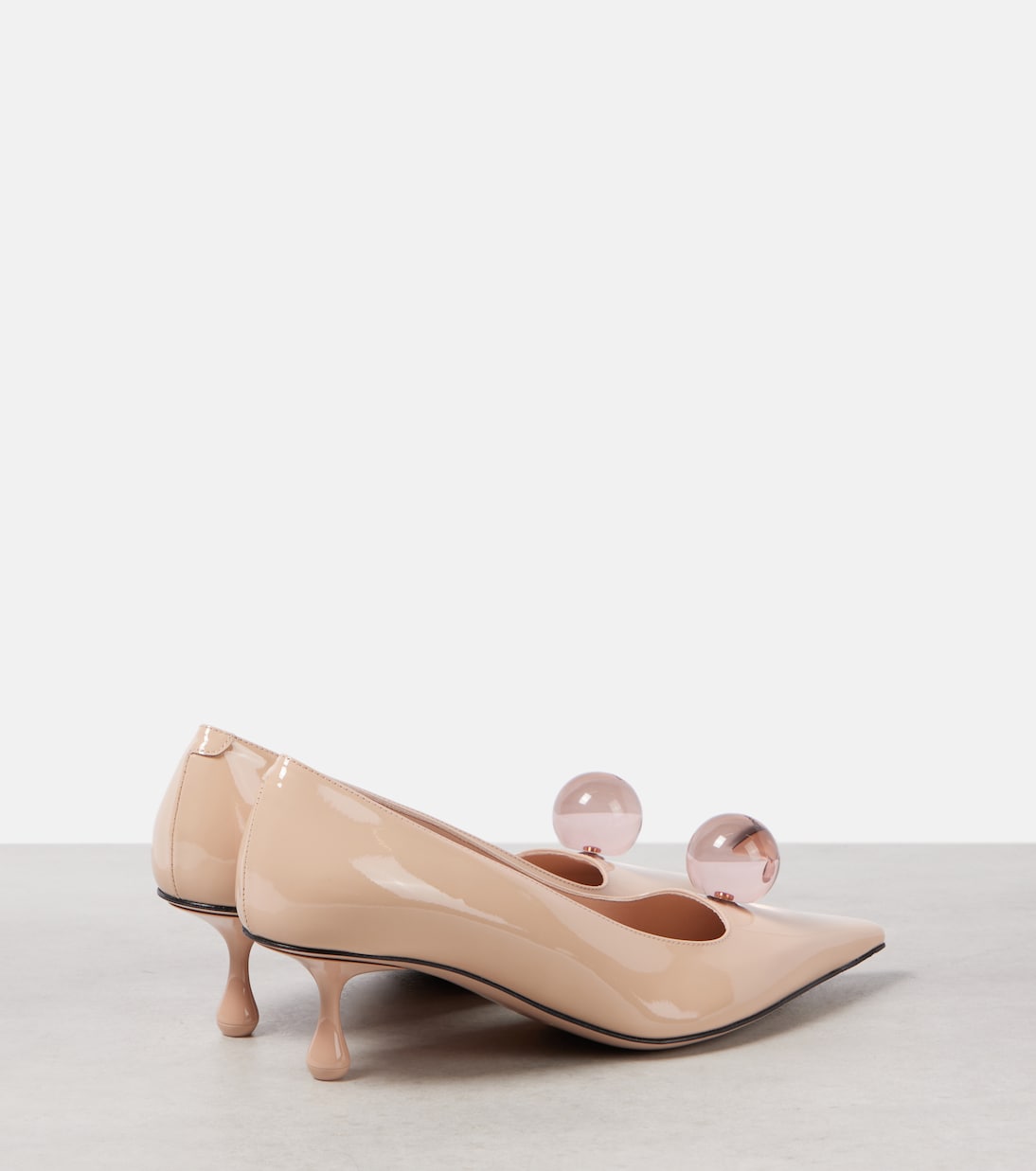 Escarpins Orb 50 en cuir verni | Jimmy Choo