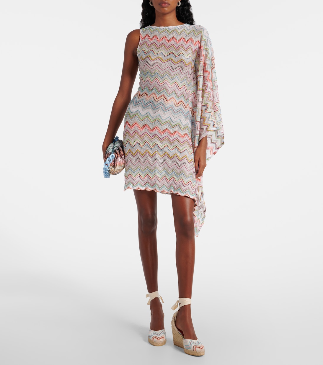 Cafetan Zigzag métallisé | Missoni