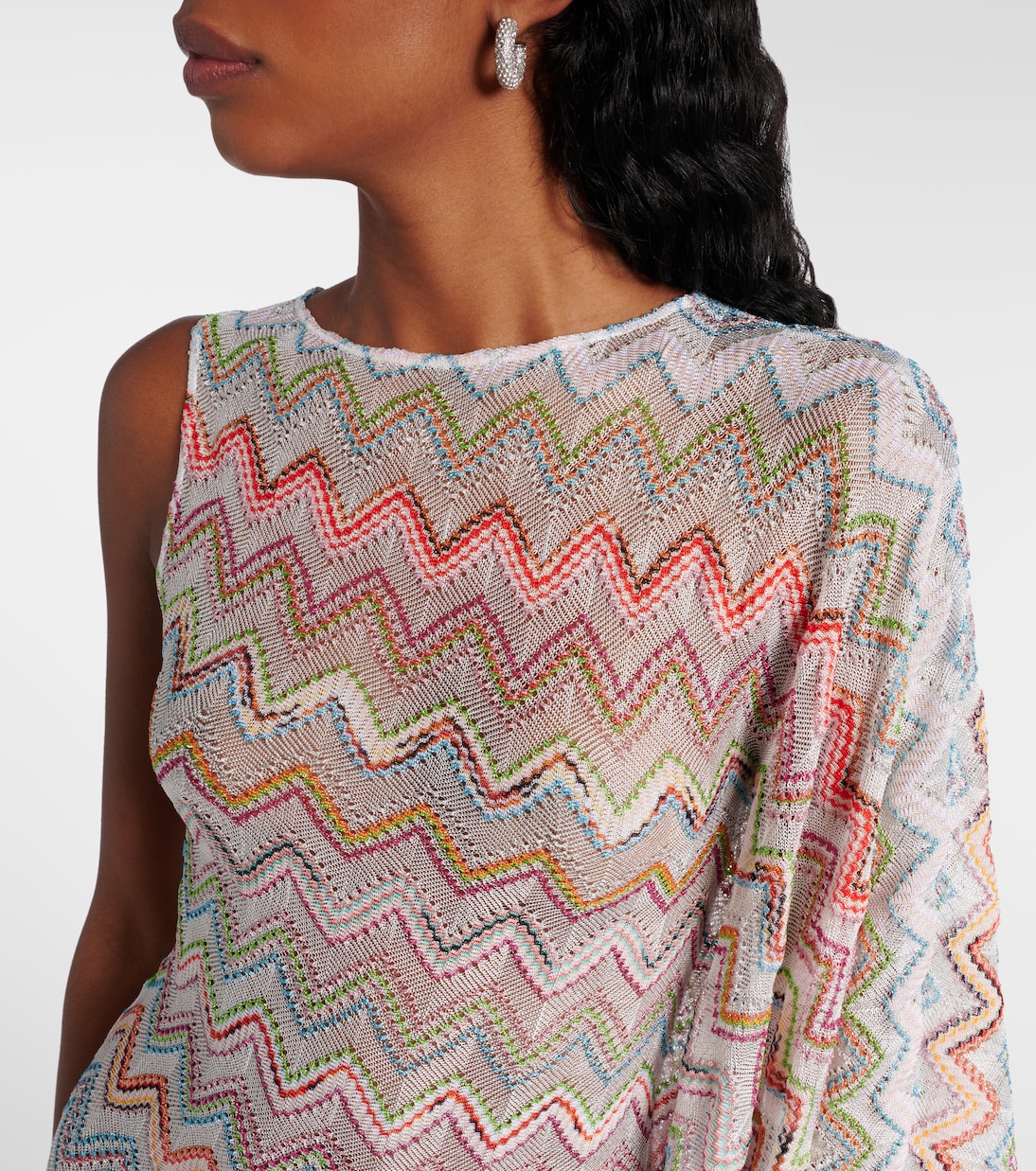 Cafetan Zigzag métallisé | Missoni
