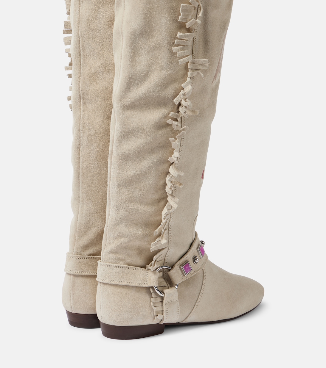 Botas altas Soksa de ante adornadas | Isabel Marant