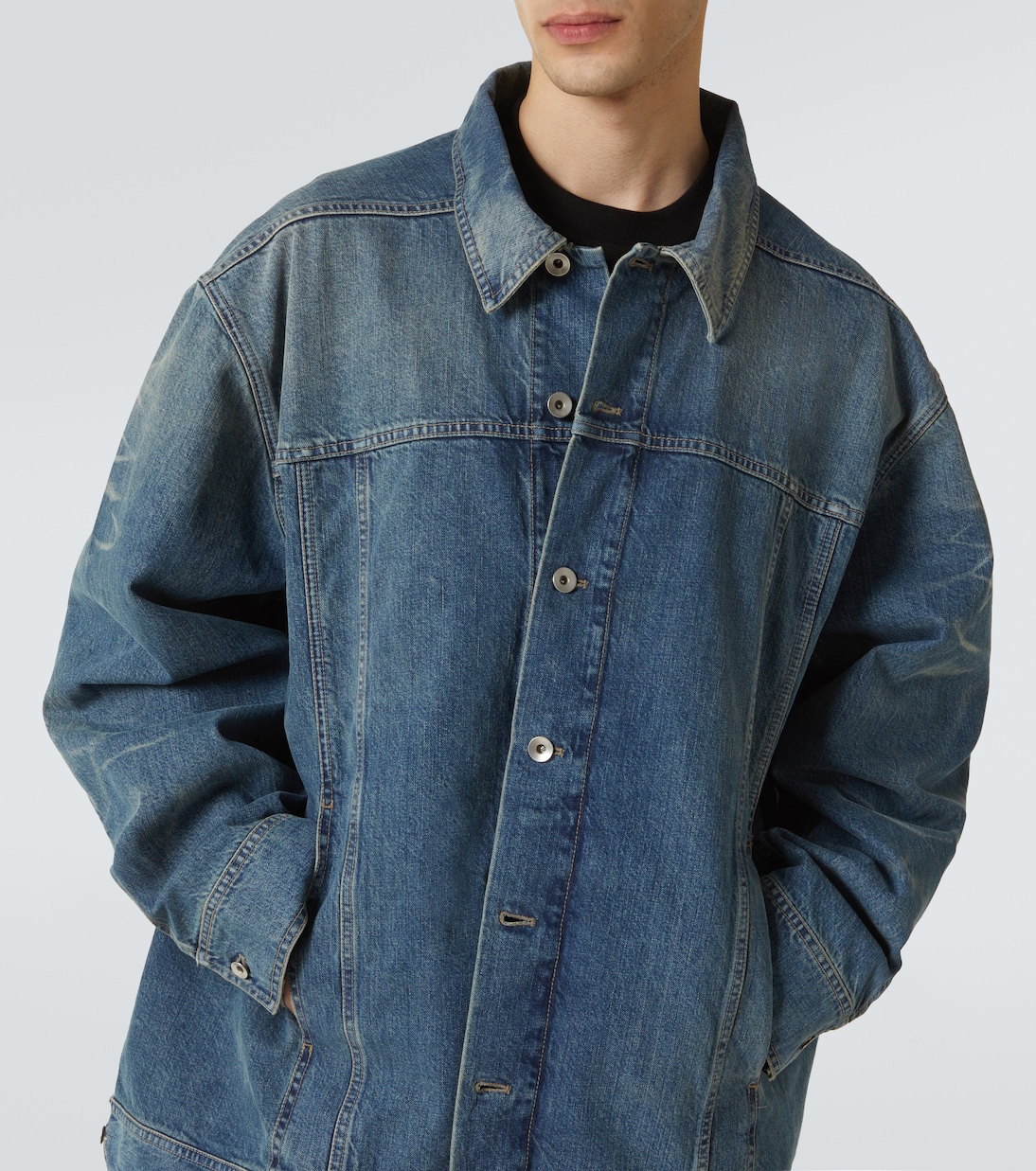 Jeansjacke Jumbo Worker | DRKSHDW by Rick Owens