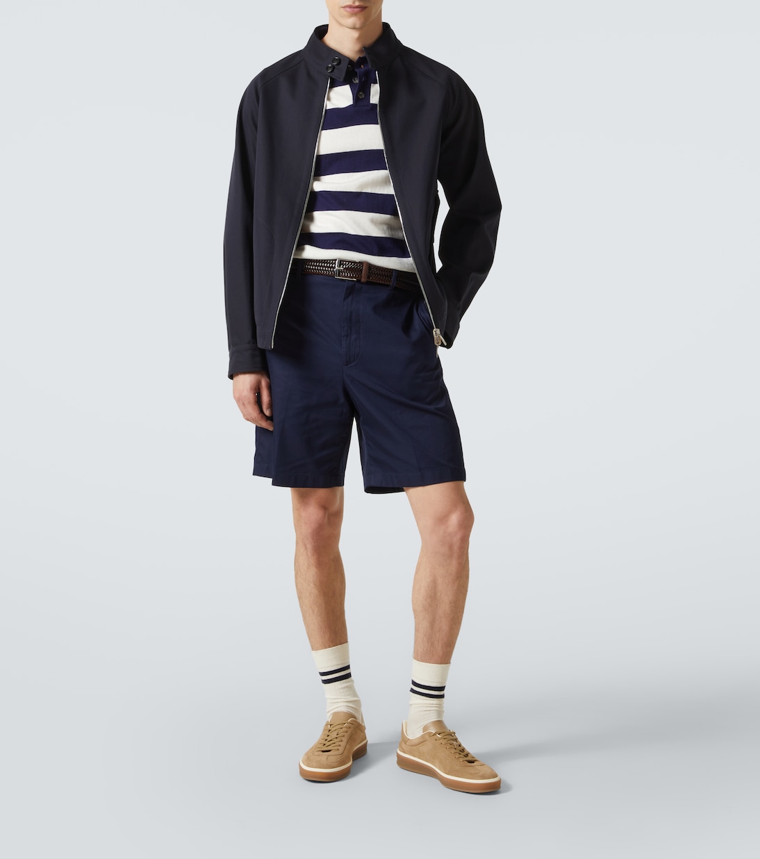 Shorts aus Baumwoll-Gabardine | Dunhill