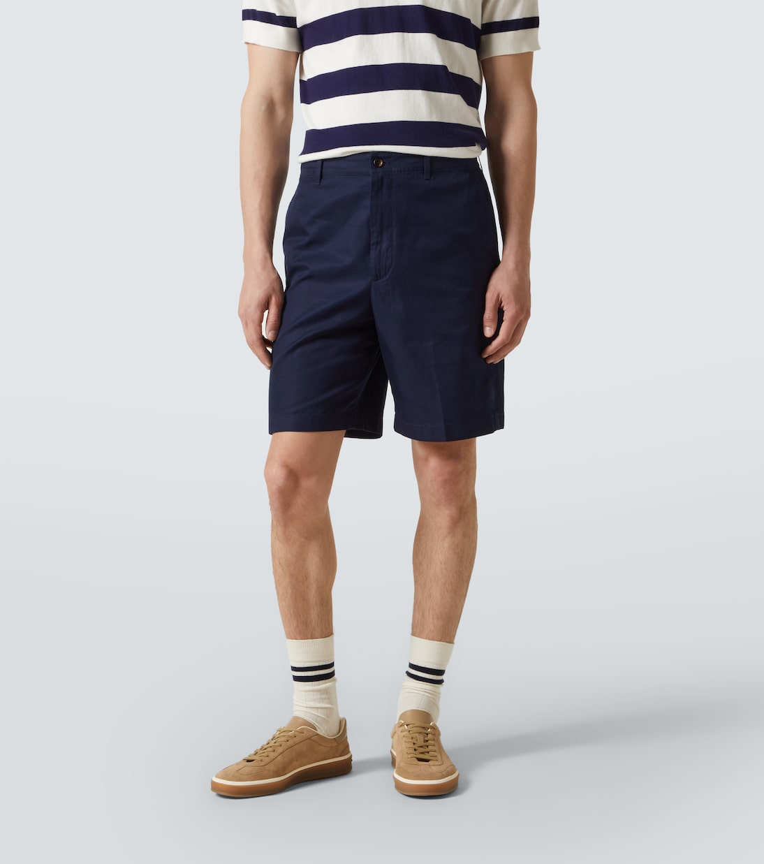 Shorts aus Baumwoll-Gabardine | Dunhill