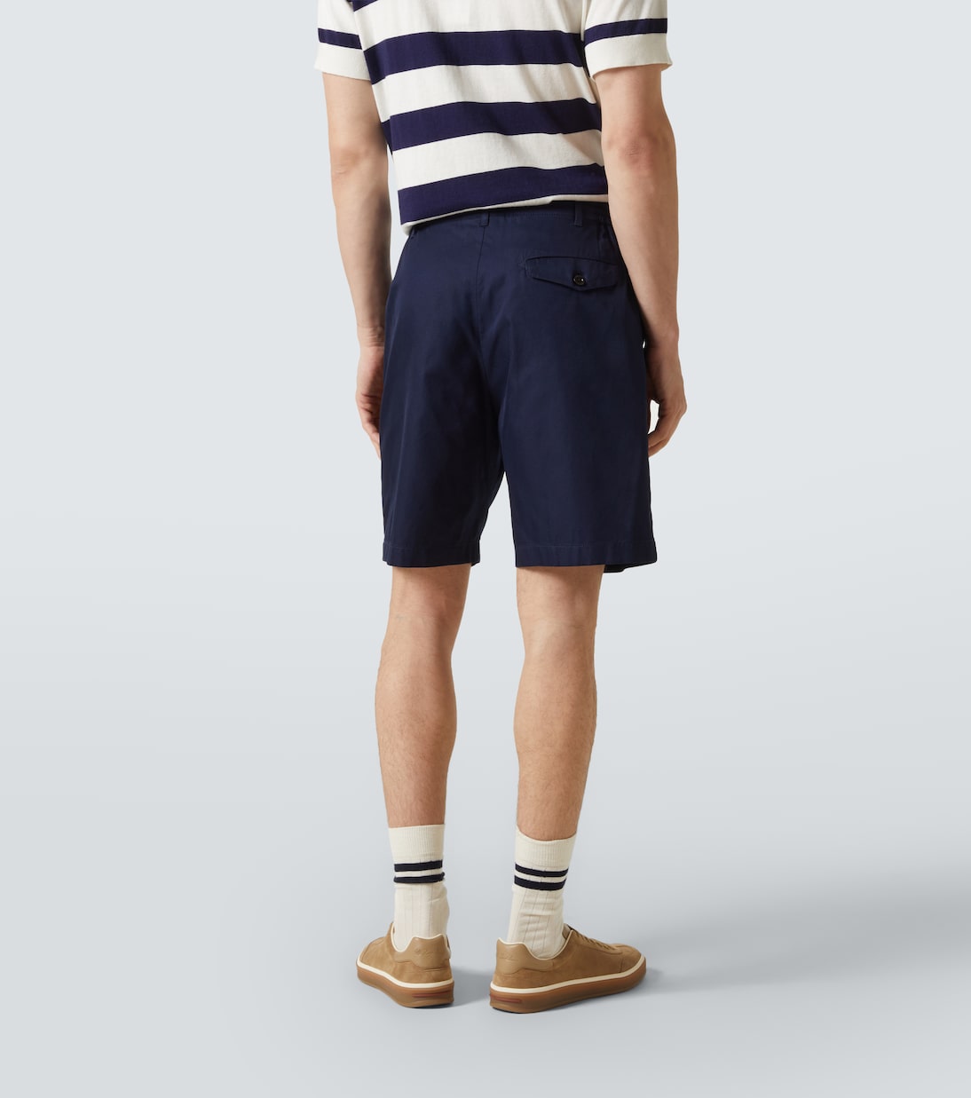Shorts aus Baumwoll-Gabardine | Dunhill