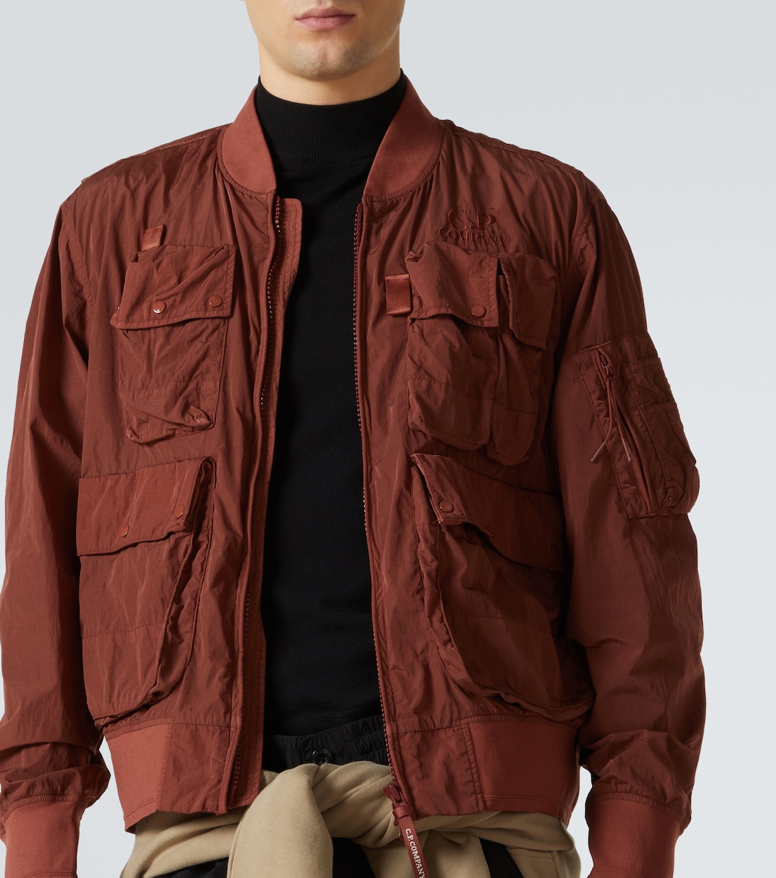 Chrome-R Goggle Lens jacket | C.P. Company