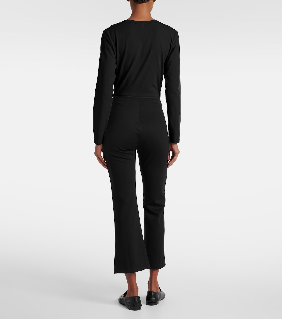 Pantalon évasé raccourci | Leset