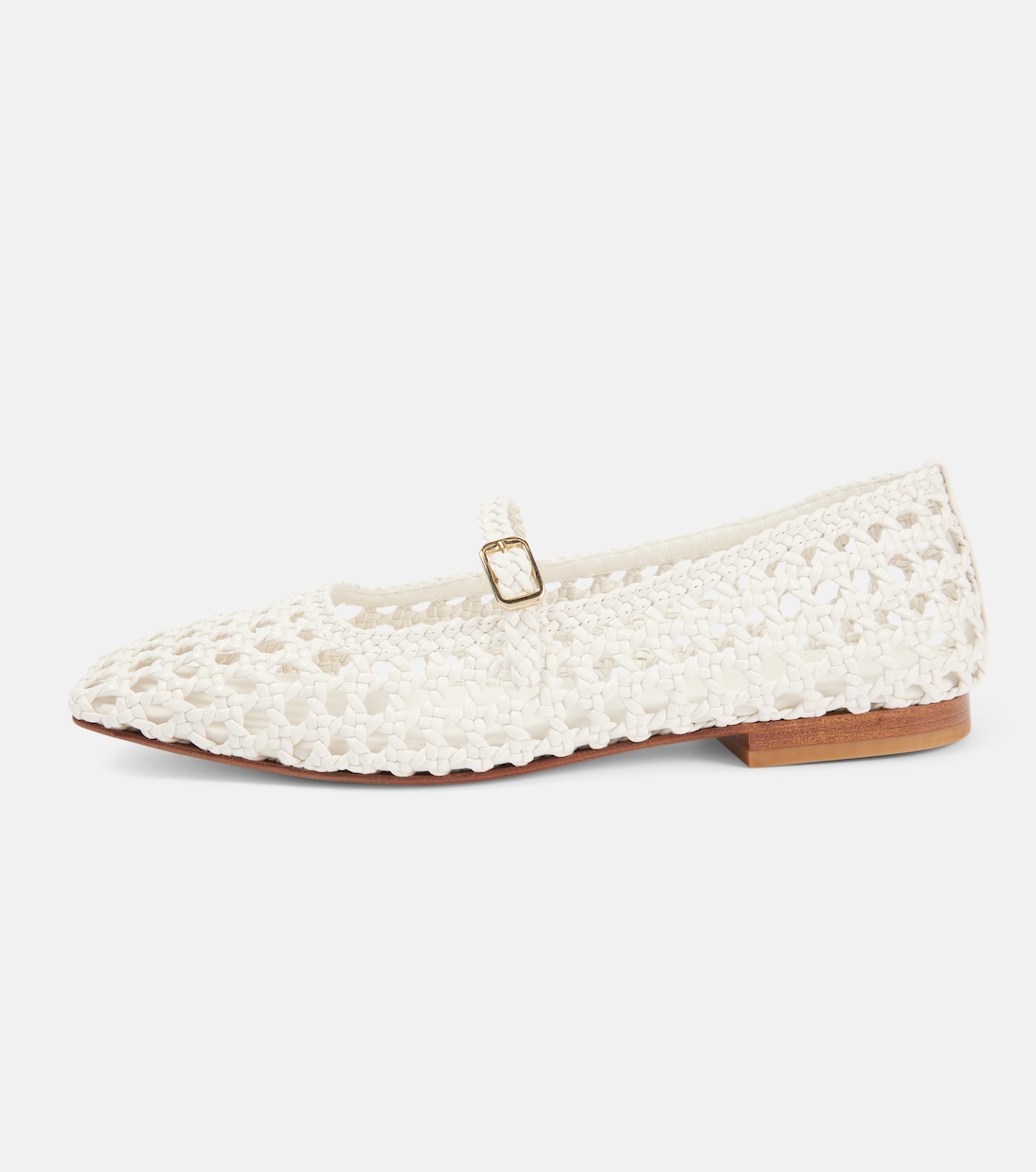 Scarpe ballerina in pelle intrecciata SOULIERS MARTINEZ, stile Parigi per giovani trendy