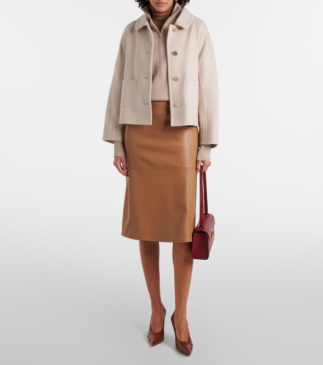 Sogno double-breasted virgin wool jacket | 'S Max Mara