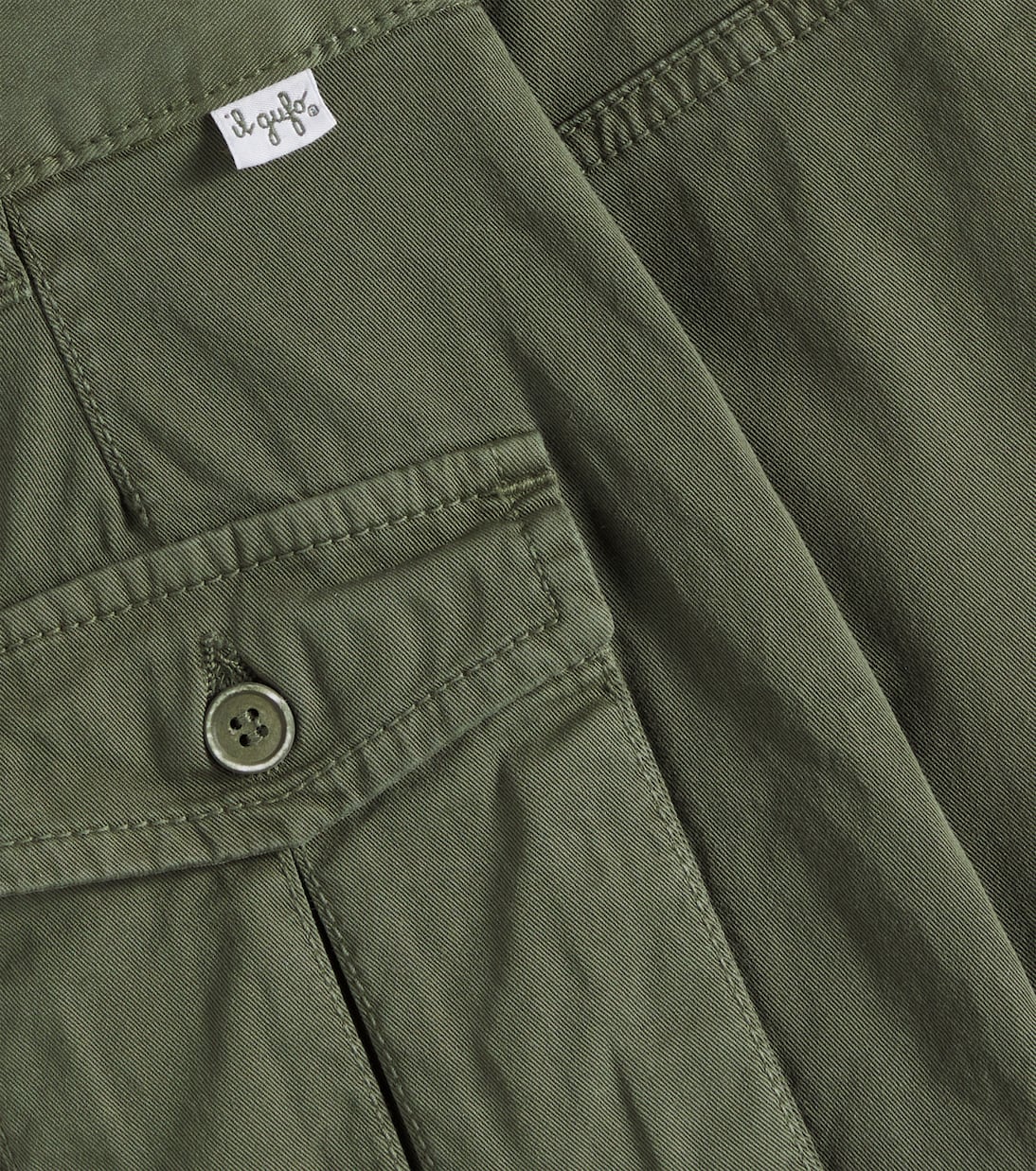 Camicia in gabardine di cotone | Il Gufo