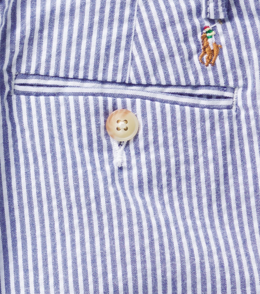 Cotton seersucker shorts | Polo Ralph Lauren Kids