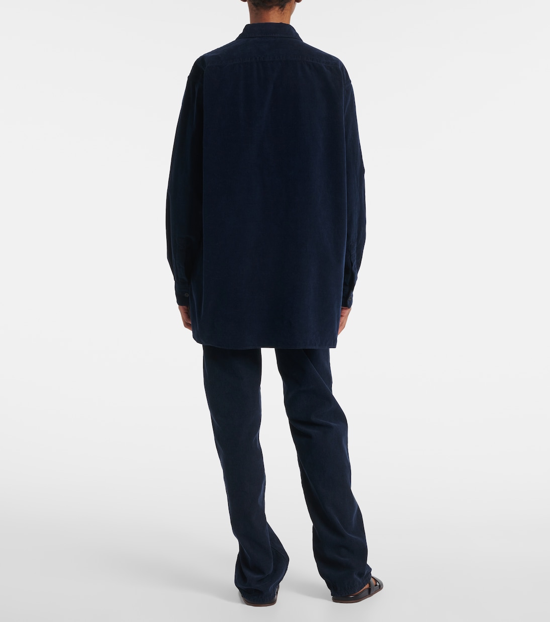Camicia Nesson in velluto di cotone a coste | The Row
