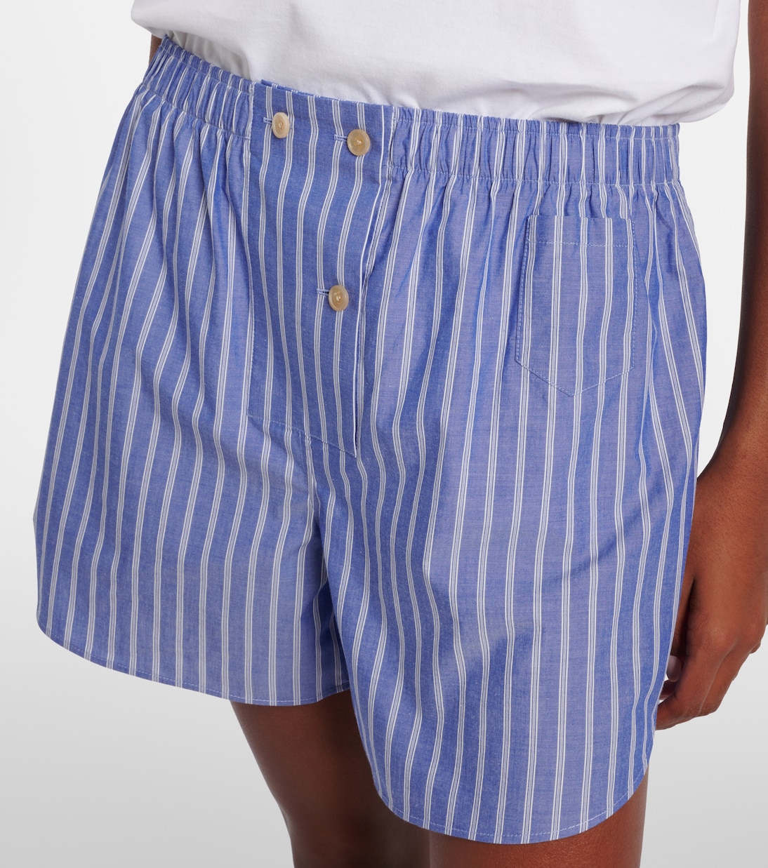 Shorts Nicasia in popeline di cotone | The Row