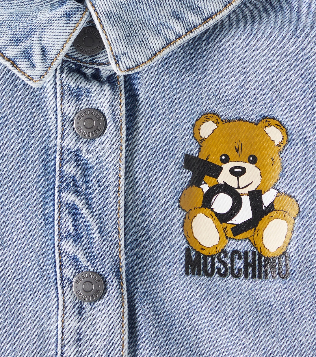Robe Teddy Bear en jean | Moschino Kids