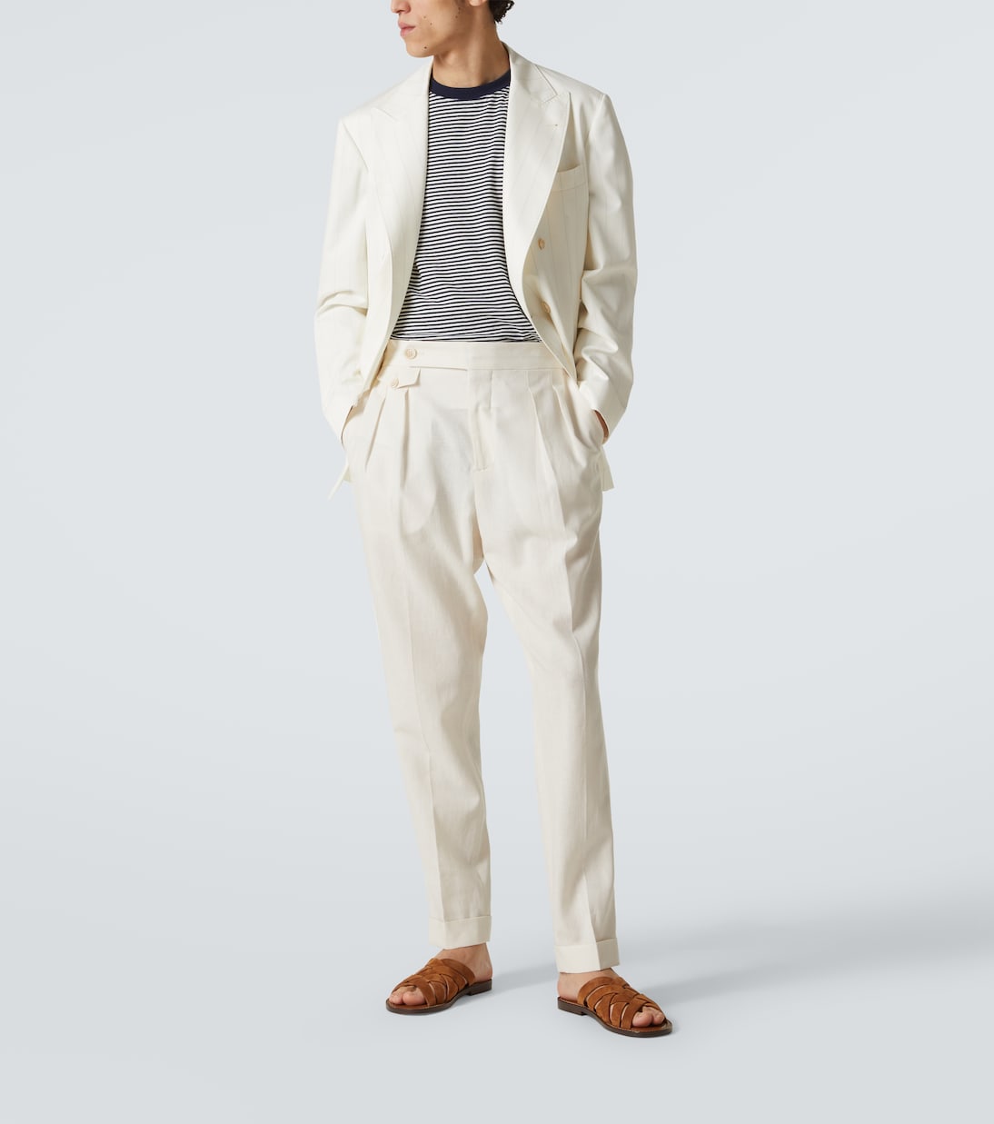Suede sandals | Brunello Cucinelli
