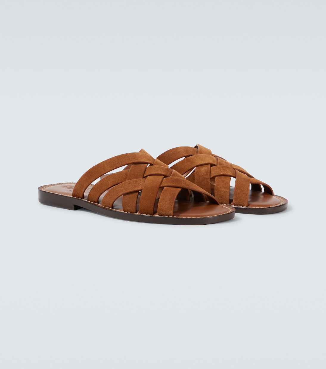 Suede sandals | Brunello Cucinelli