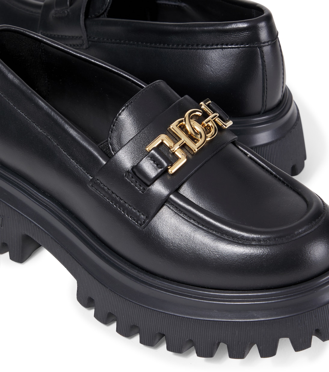 Loafers DG aus Leder | Dolce&Gabbana Kids