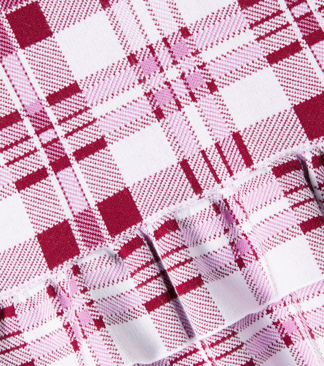 Ruffled checked skirt | Self-Portrait Kids