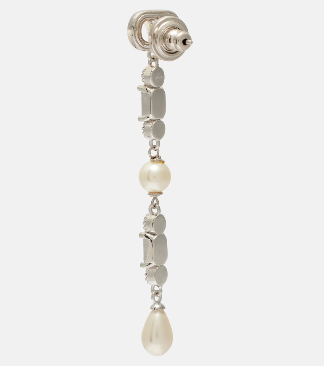 Pendientes Ovalette adornados con Swarovski® y VLogo  | Valentino