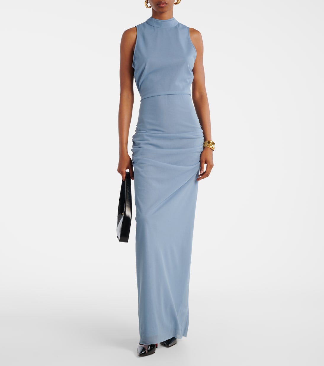 Vestido de cóctel Ruby semitransparente | SIR