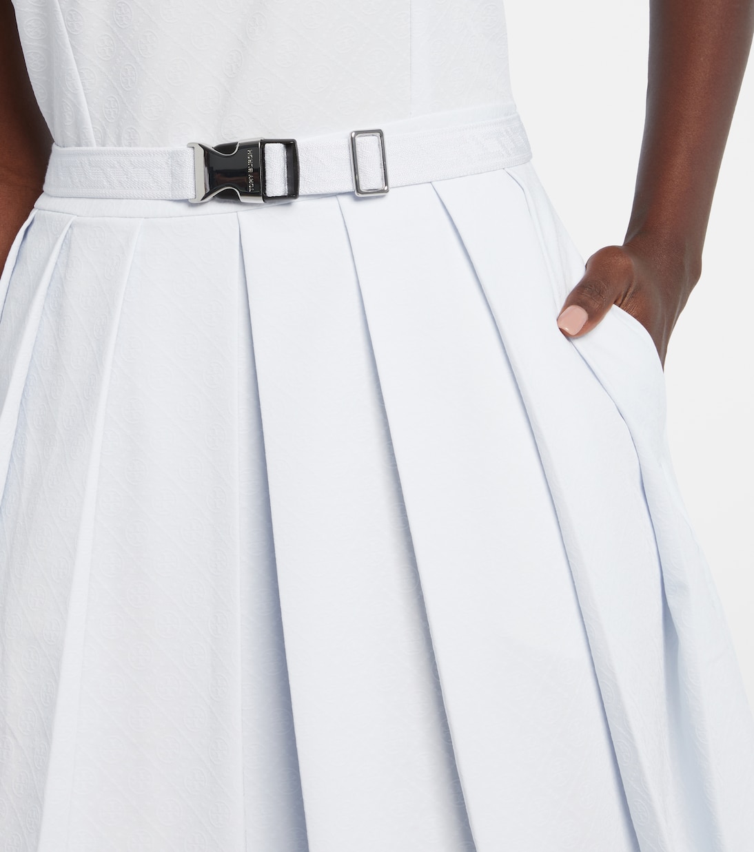 T Monogram jacquard tennis dress | Tory Burch