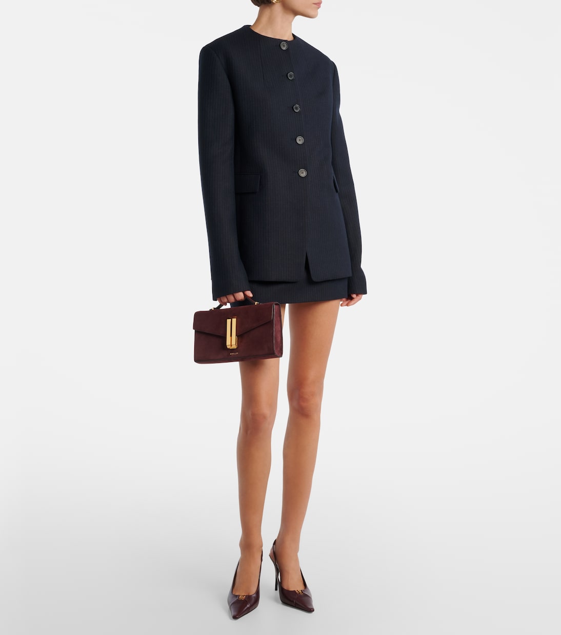 Vancouver suede clutch | DeMellier
