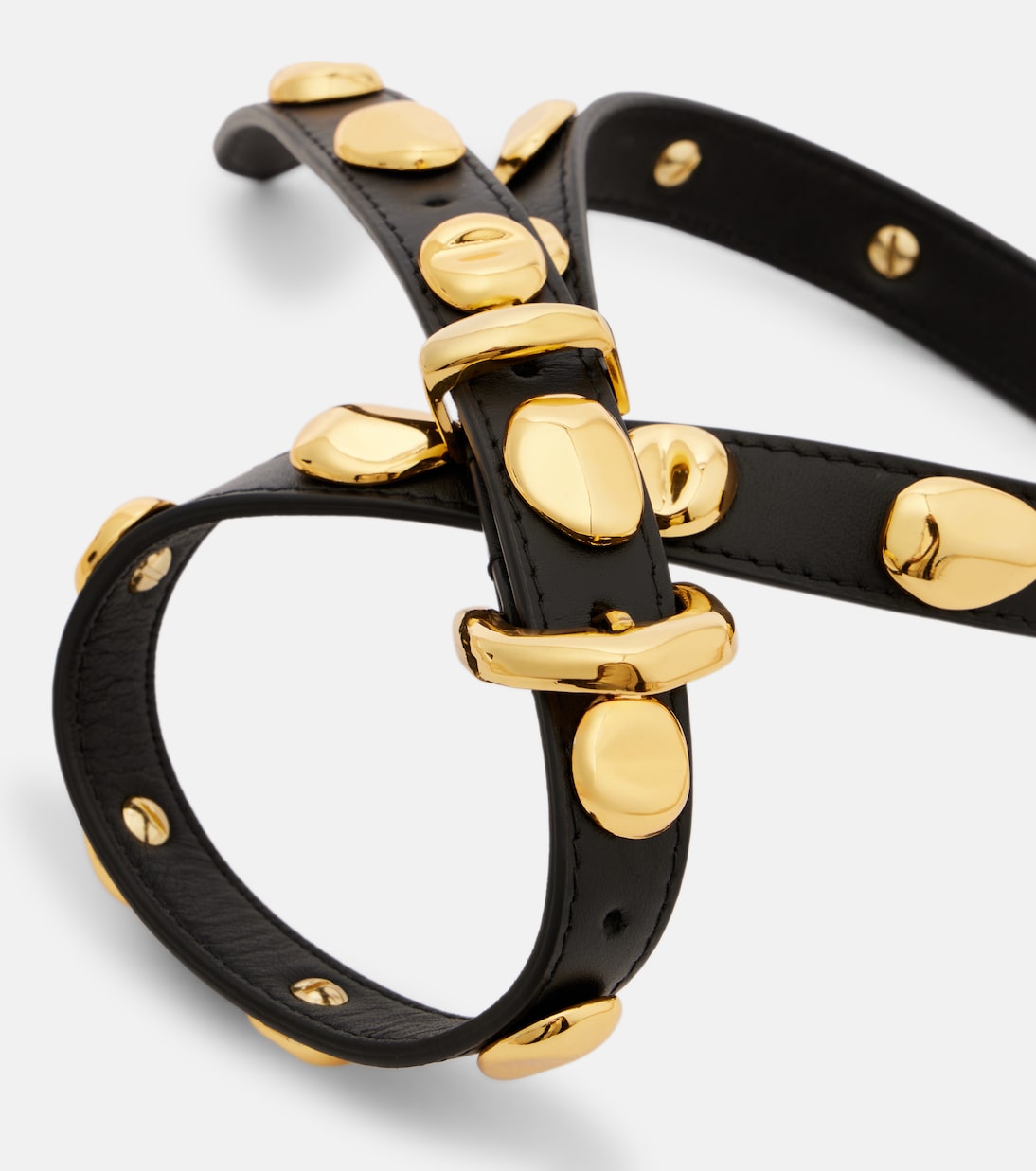 Ceinture Vaal en cuir à ornements | Amanu