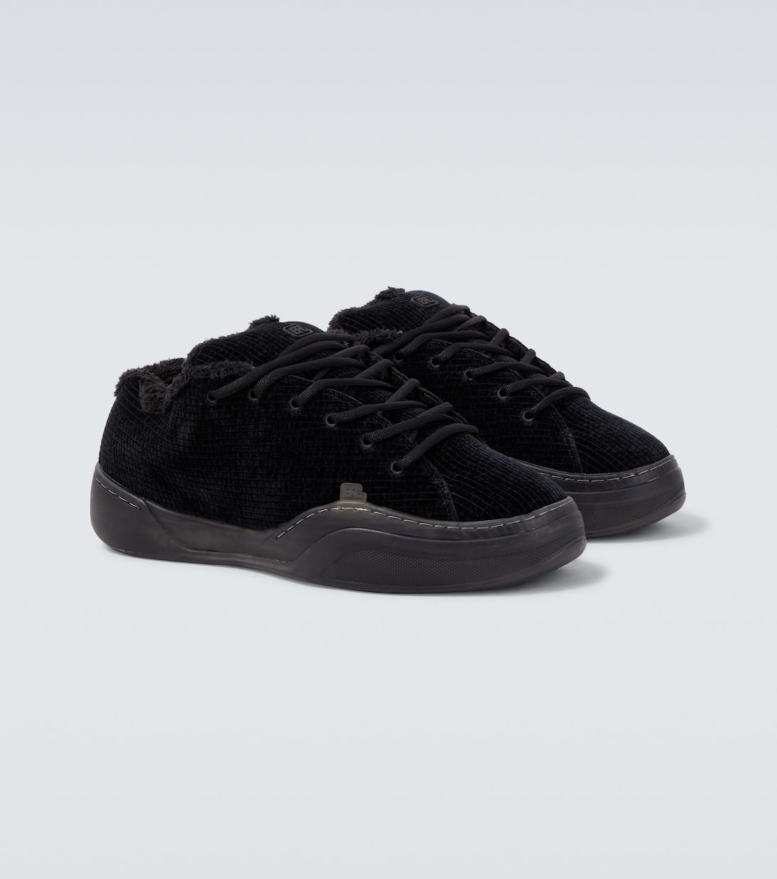 Vamp terry-lined corduroy sneakers | ERL
