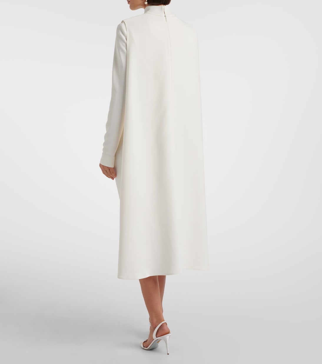 Caped cady cocktail dress | Elie Saab