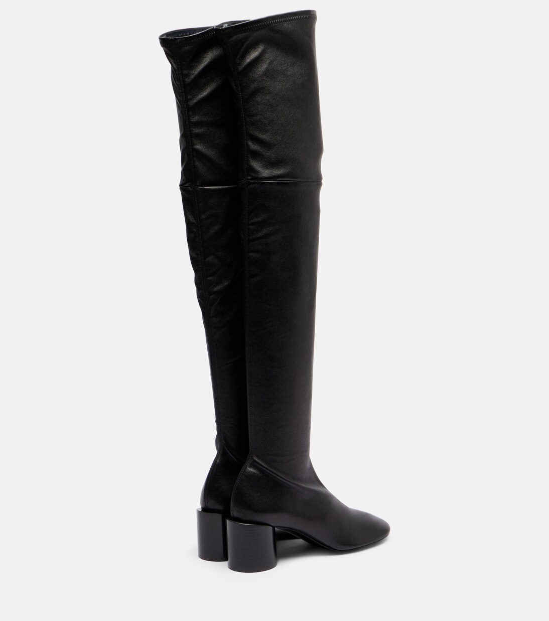Leather over-the-knee boots | Jil Sander