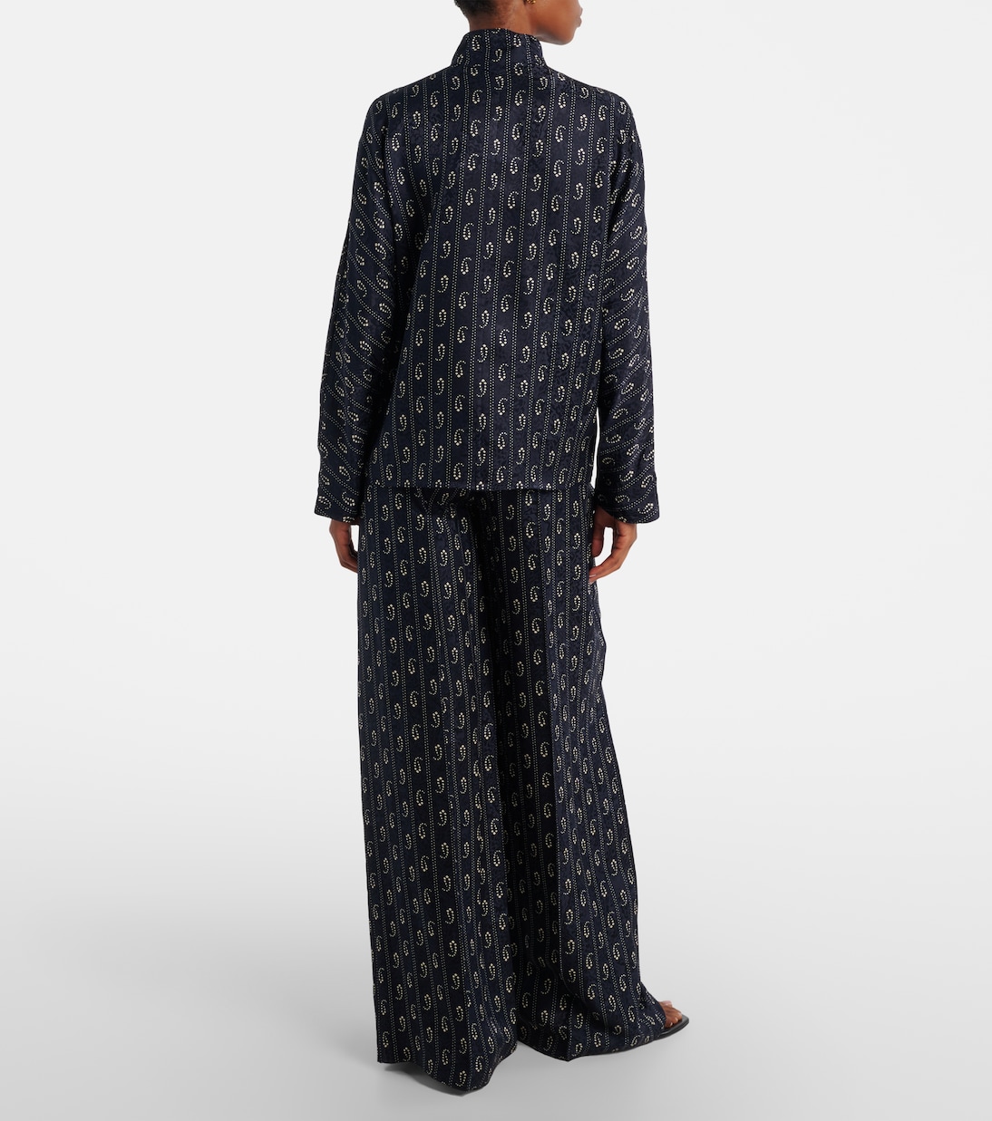 Paisley jacquard shirt | Tory Burch