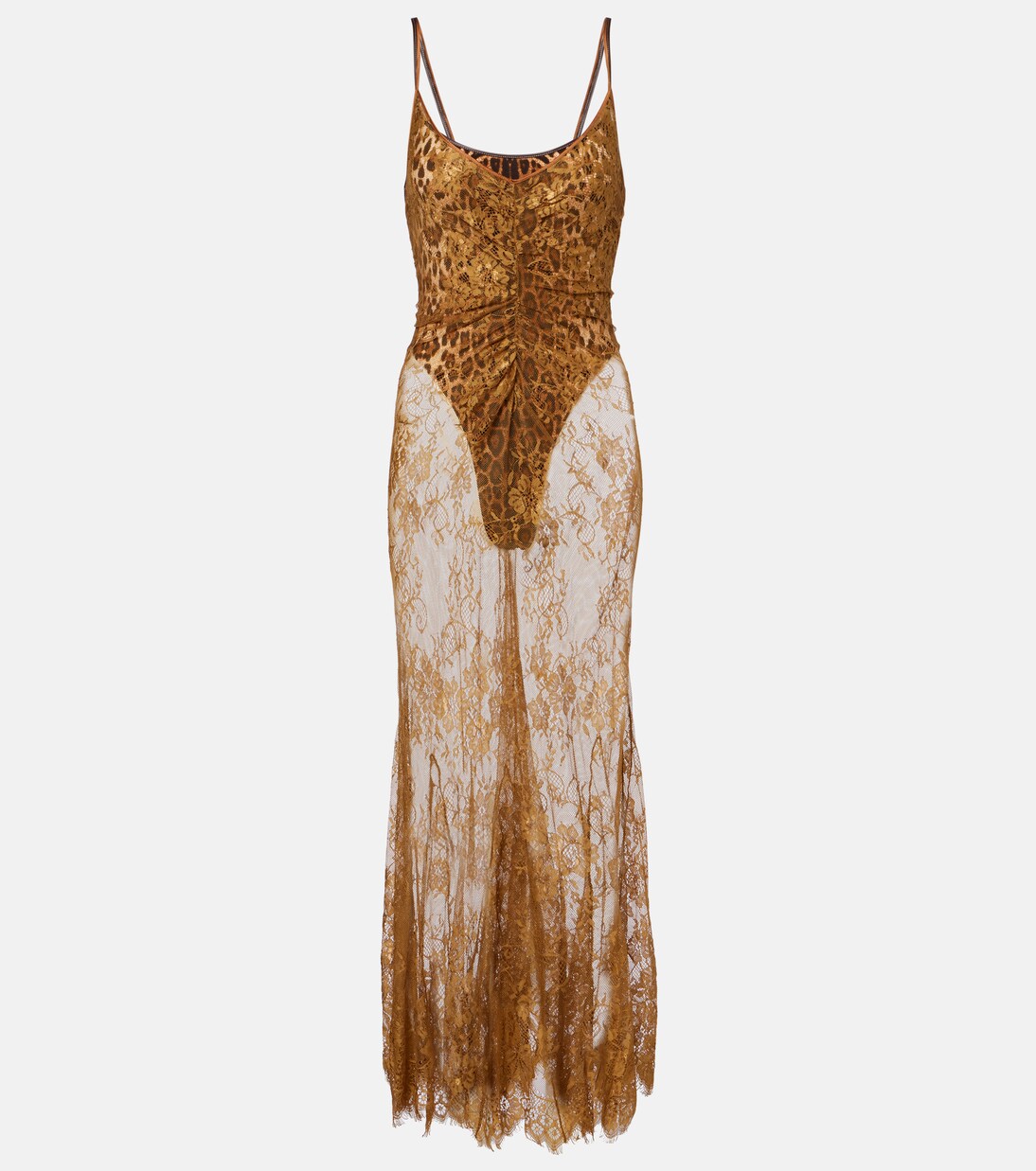 Maxikleid aus Spitze  | Jacques Wei