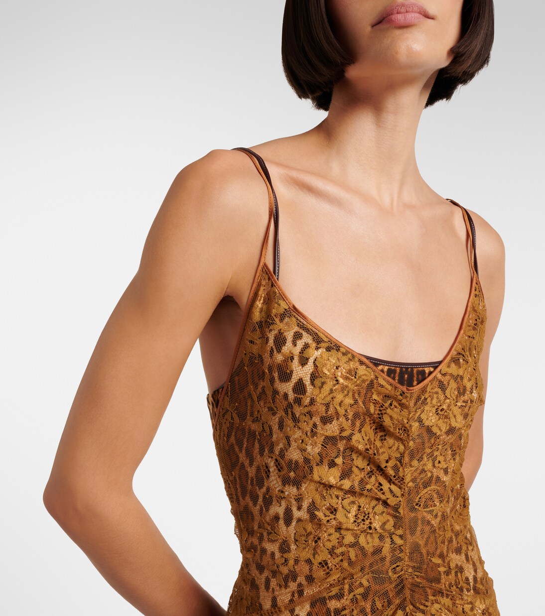 Maxikleid aus Spitze  | Jacques Wei