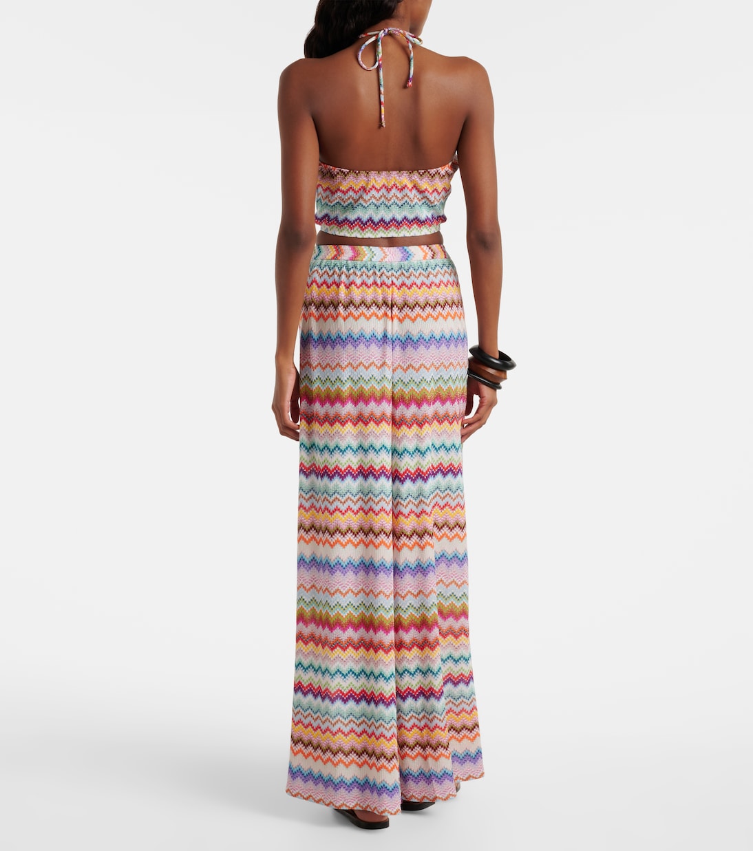 Zig Zag 라메 팔라초 팬츠 | Missoni