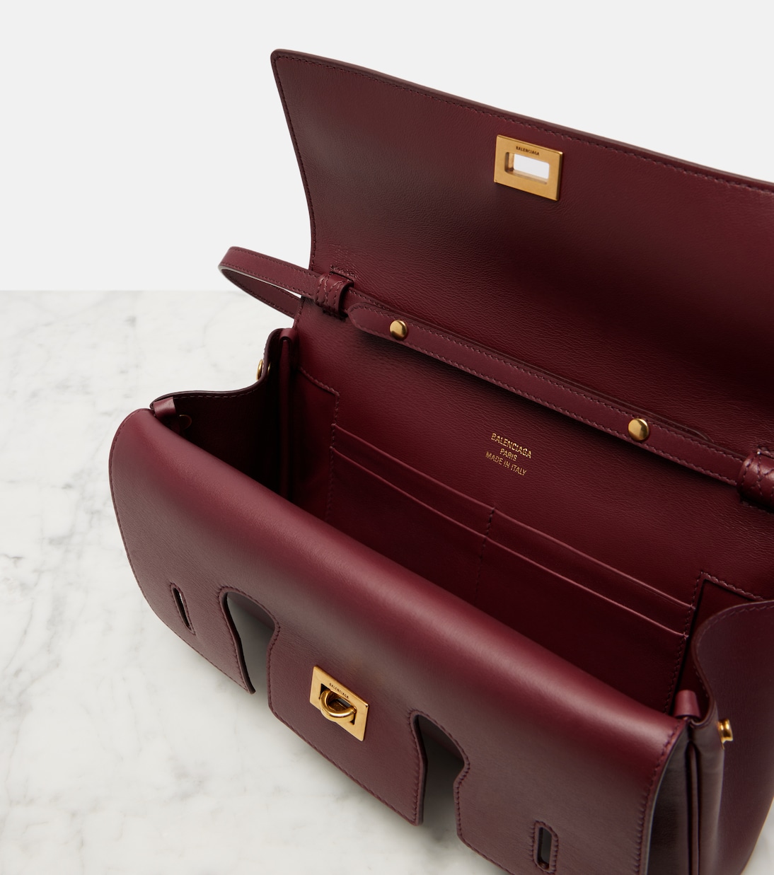 Bel Air Small leather clutch | Balenciaga