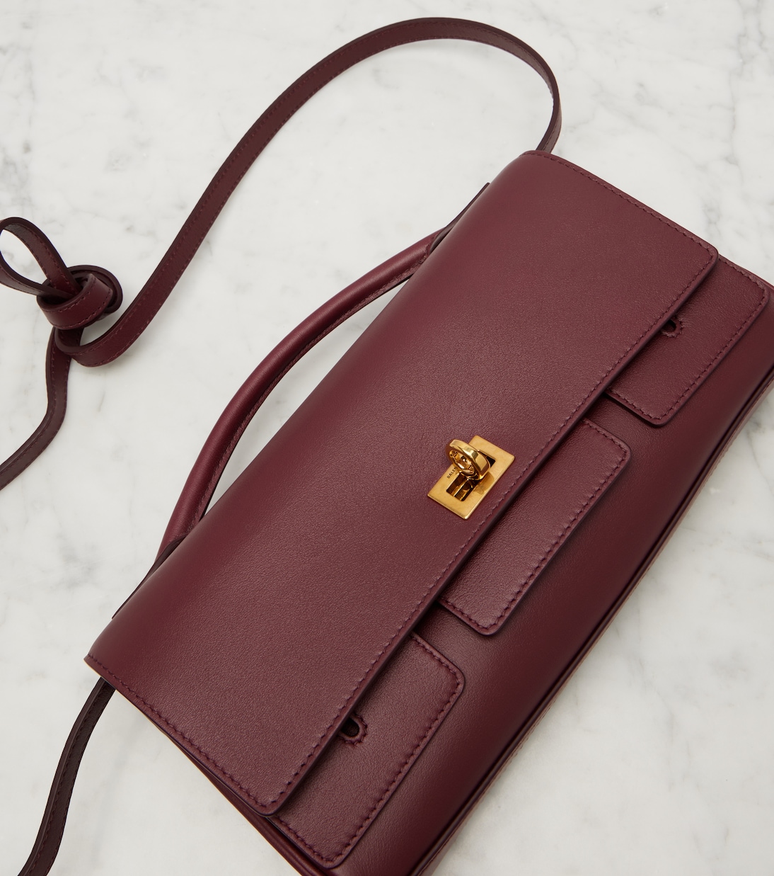 Bel Air Small leather clutch | Balenciaga