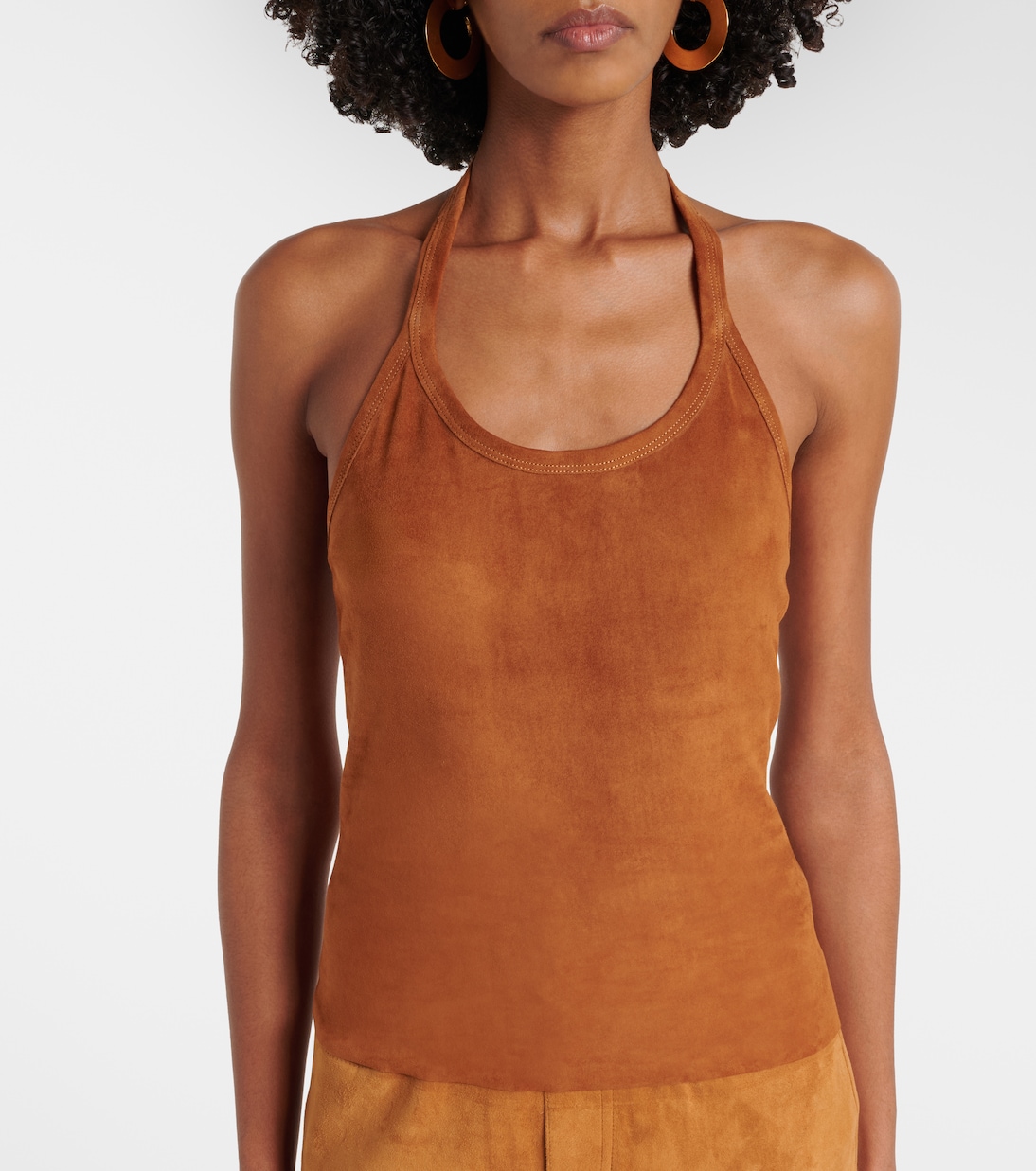 Cherry suede minidress | Stouls