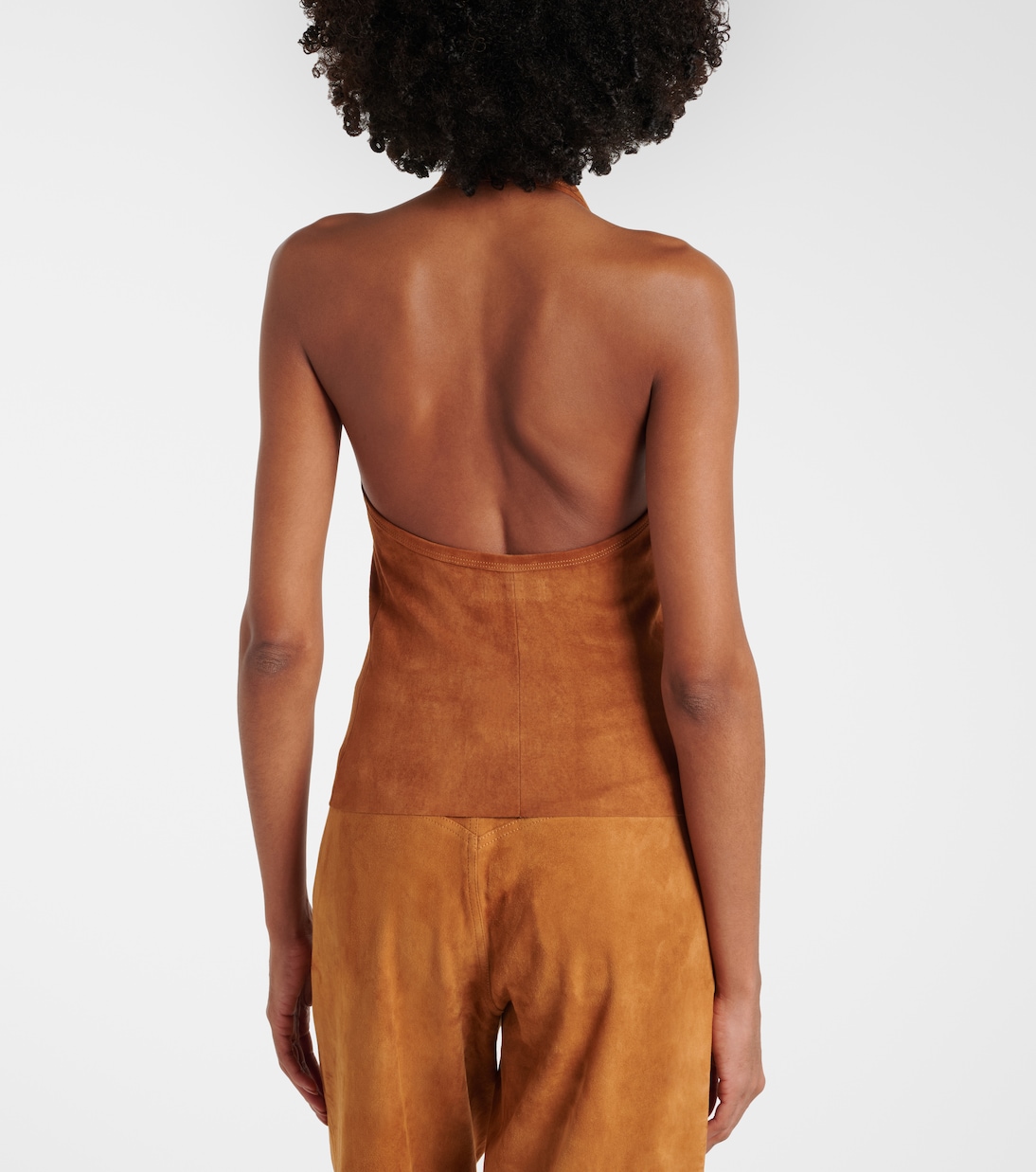 Cherry suede minidress | Stouls