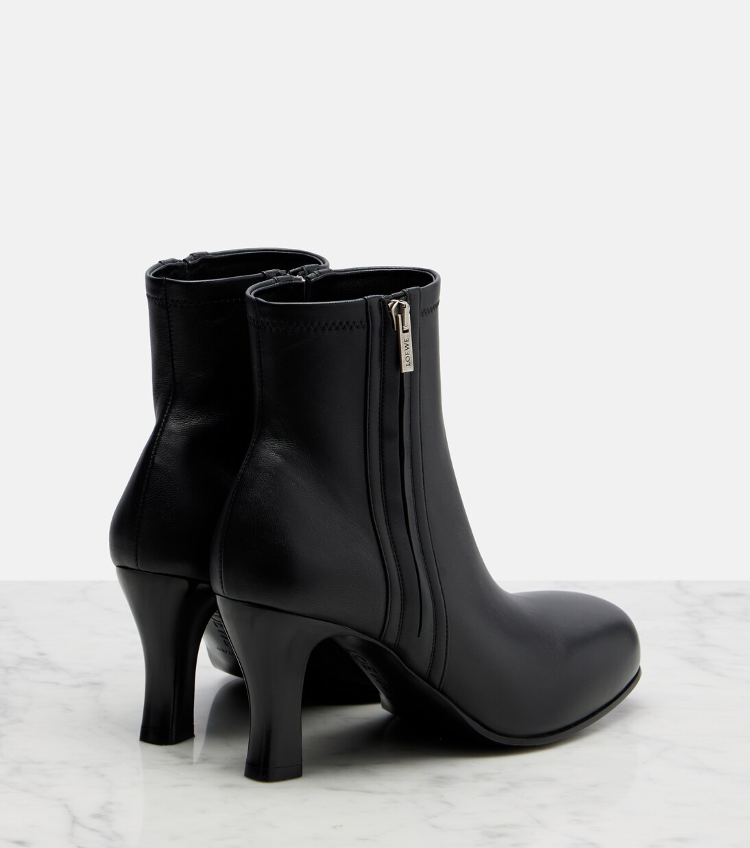 Bobine 90 leather ankle boots | Loewe