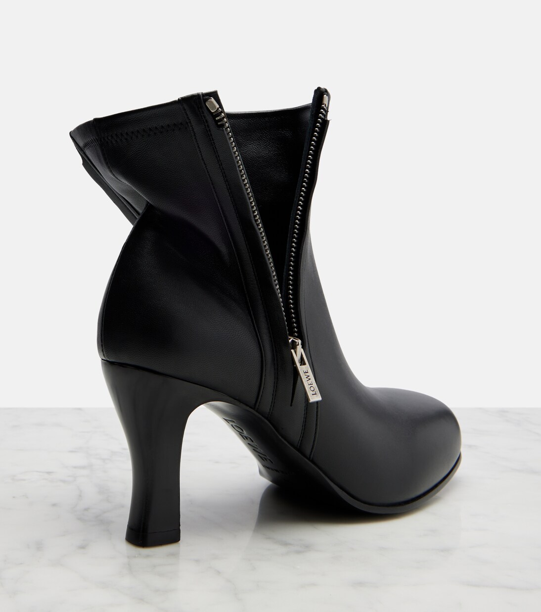 Bobine 90 leather ankle boots | Loewe