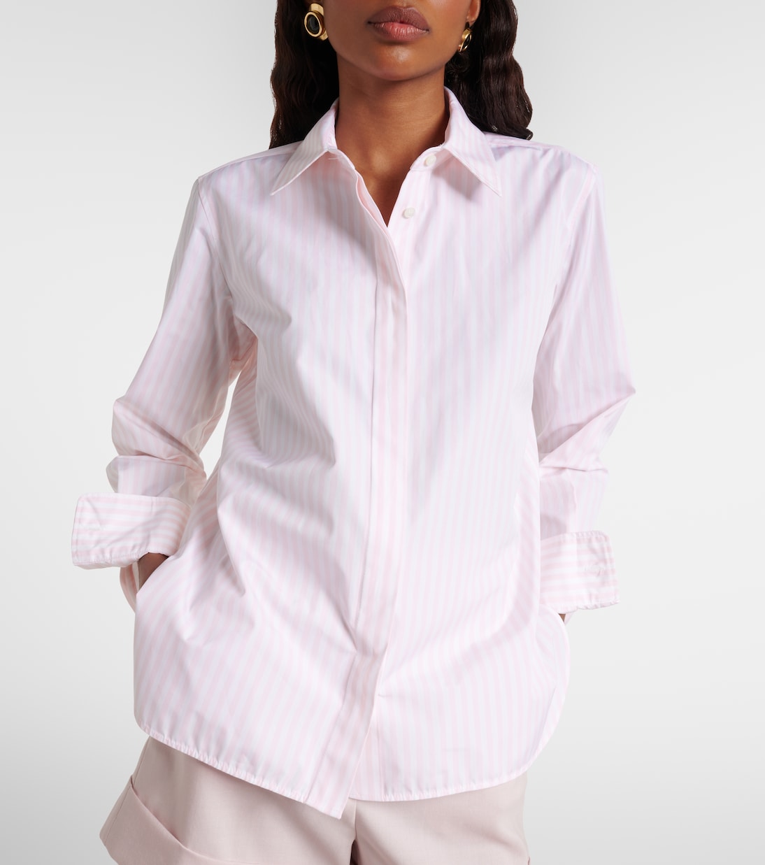 Maccenni striped cotton shirt | Max Mara