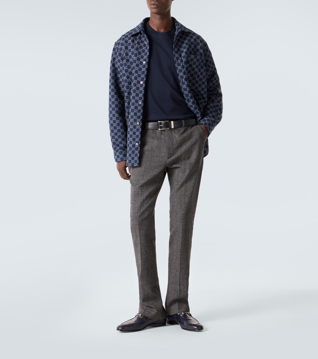 Gucci Jordaan Horsebit leather loafers | Gucci