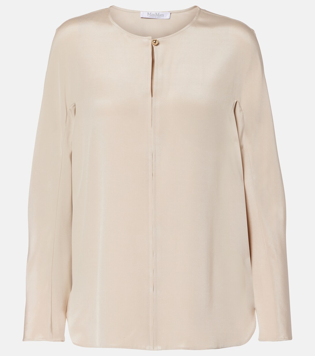 Blouse Mitico en soie mélangée | Max Mara