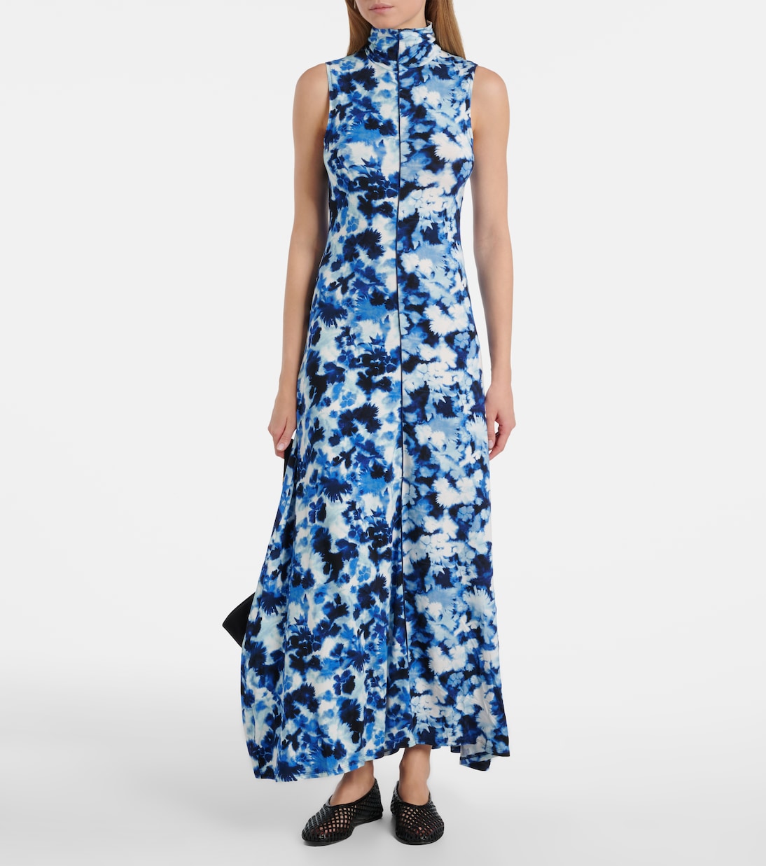 Valentina printed jersey maxi dress | Proenza Schouler