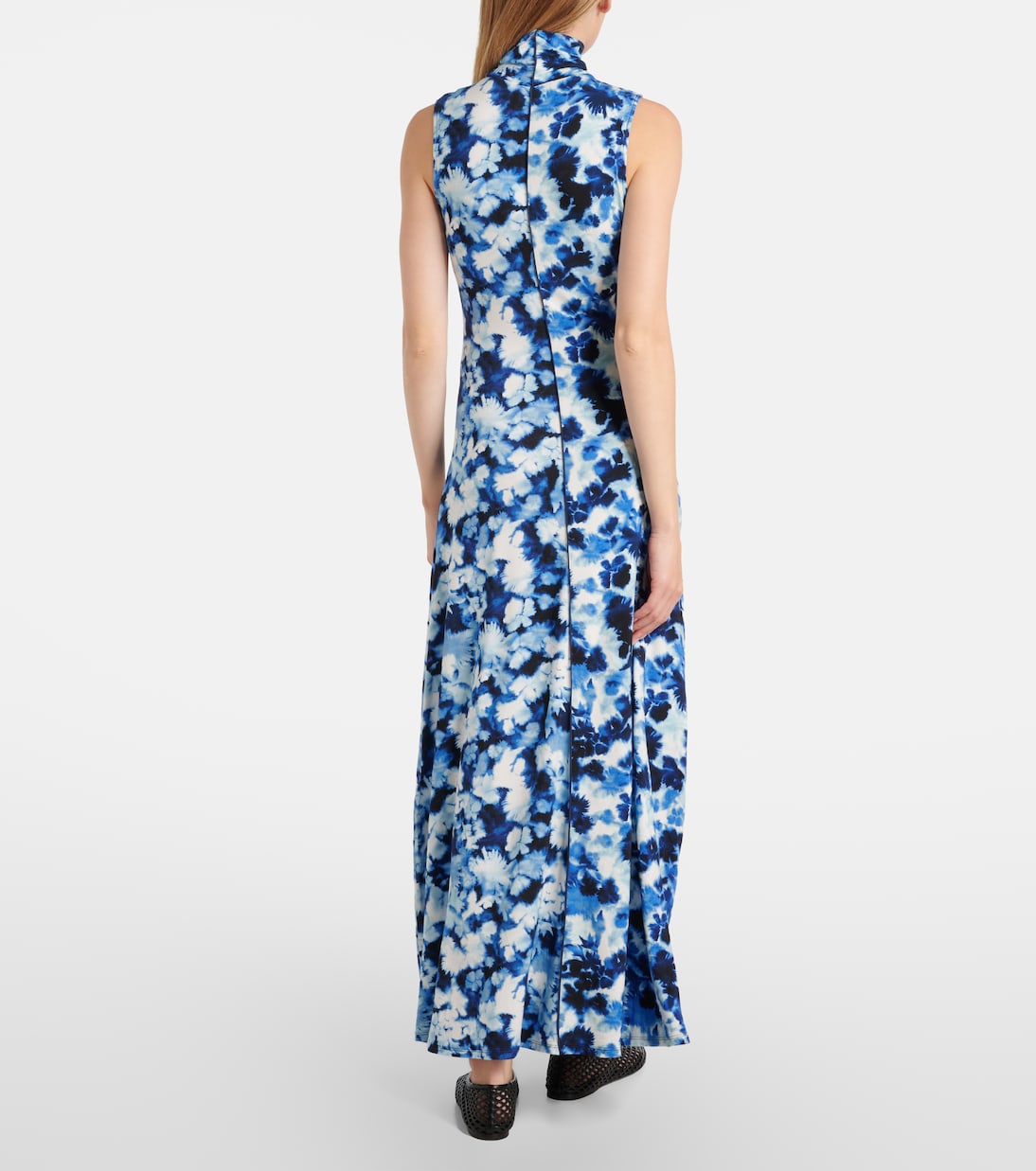 Valentina printed jersey maxi dress | Proenza Schouler