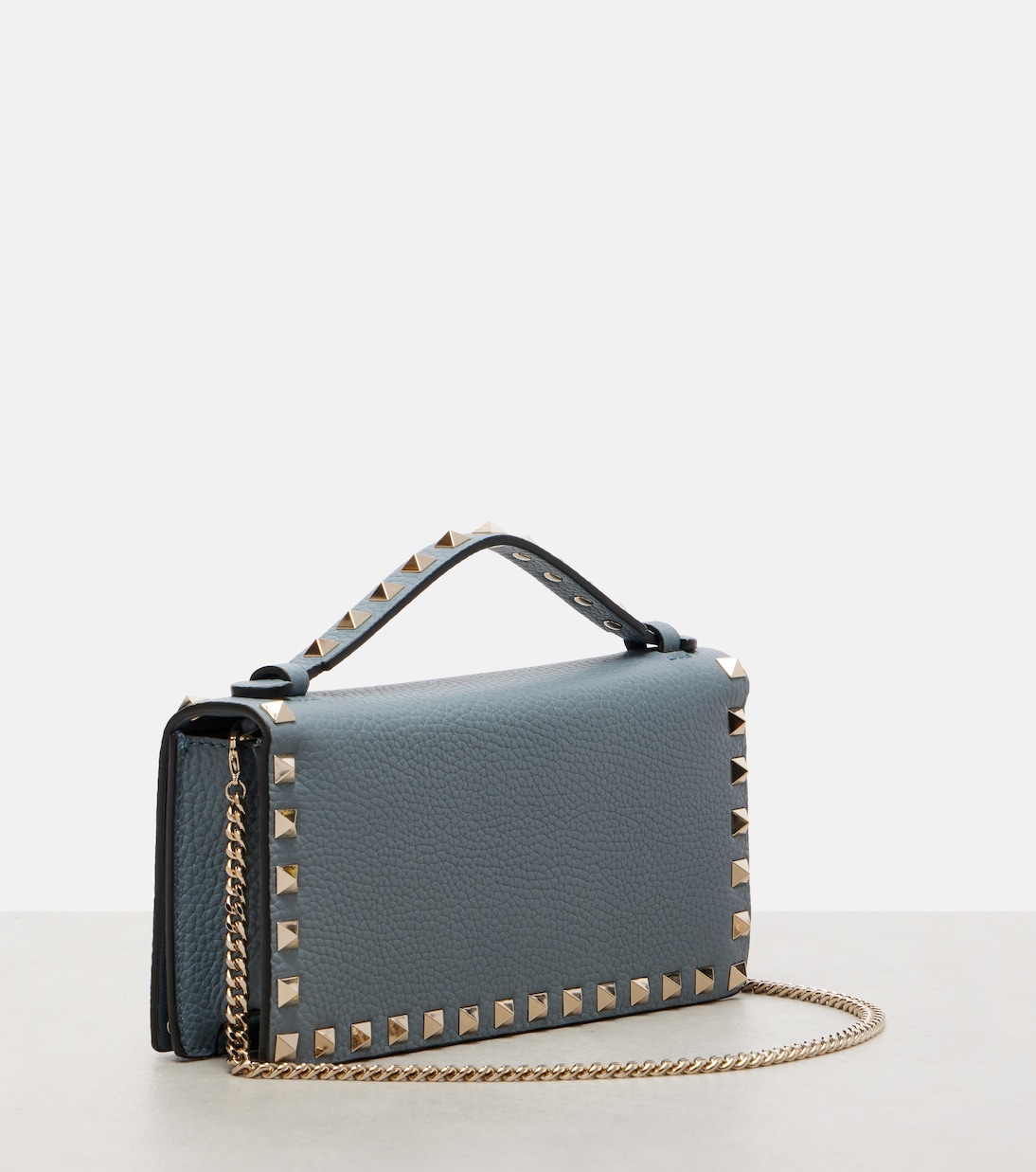 Rockstud Mini leather top-handle bag | Valentino Garavani