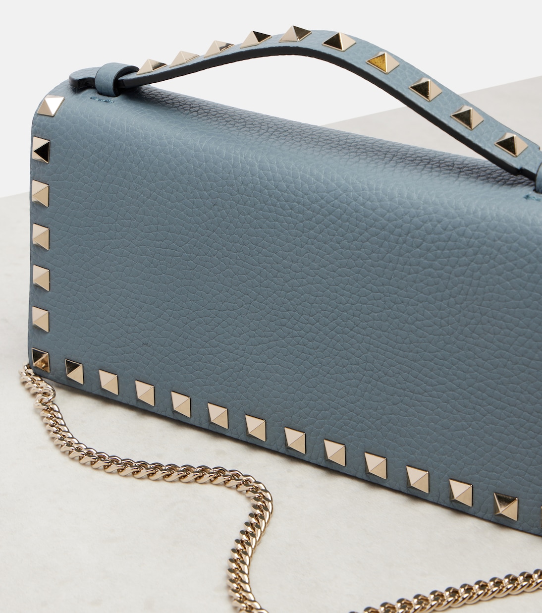 Rockstud Mini leather top-handle bag | Valentino Garavani